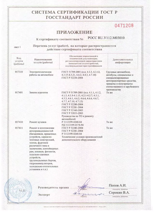 приложение